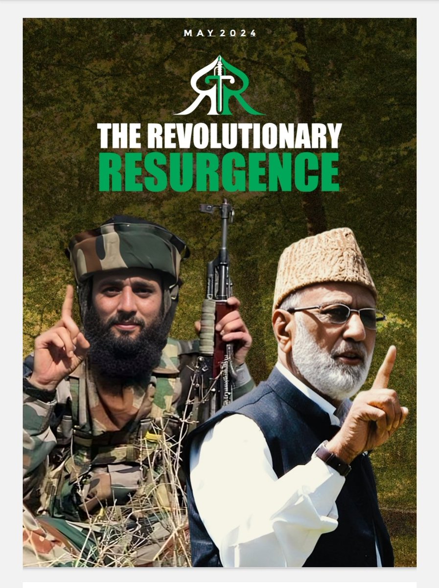 The Revolutionary Resurgence has issued its 7th issue. In an article under the heading 'Our Seditious Moon', it says that after Kashmiris decided to celebrate Eid with Pakistan, Indian government has decided to place all government employees on leave that day and deduct 1/n