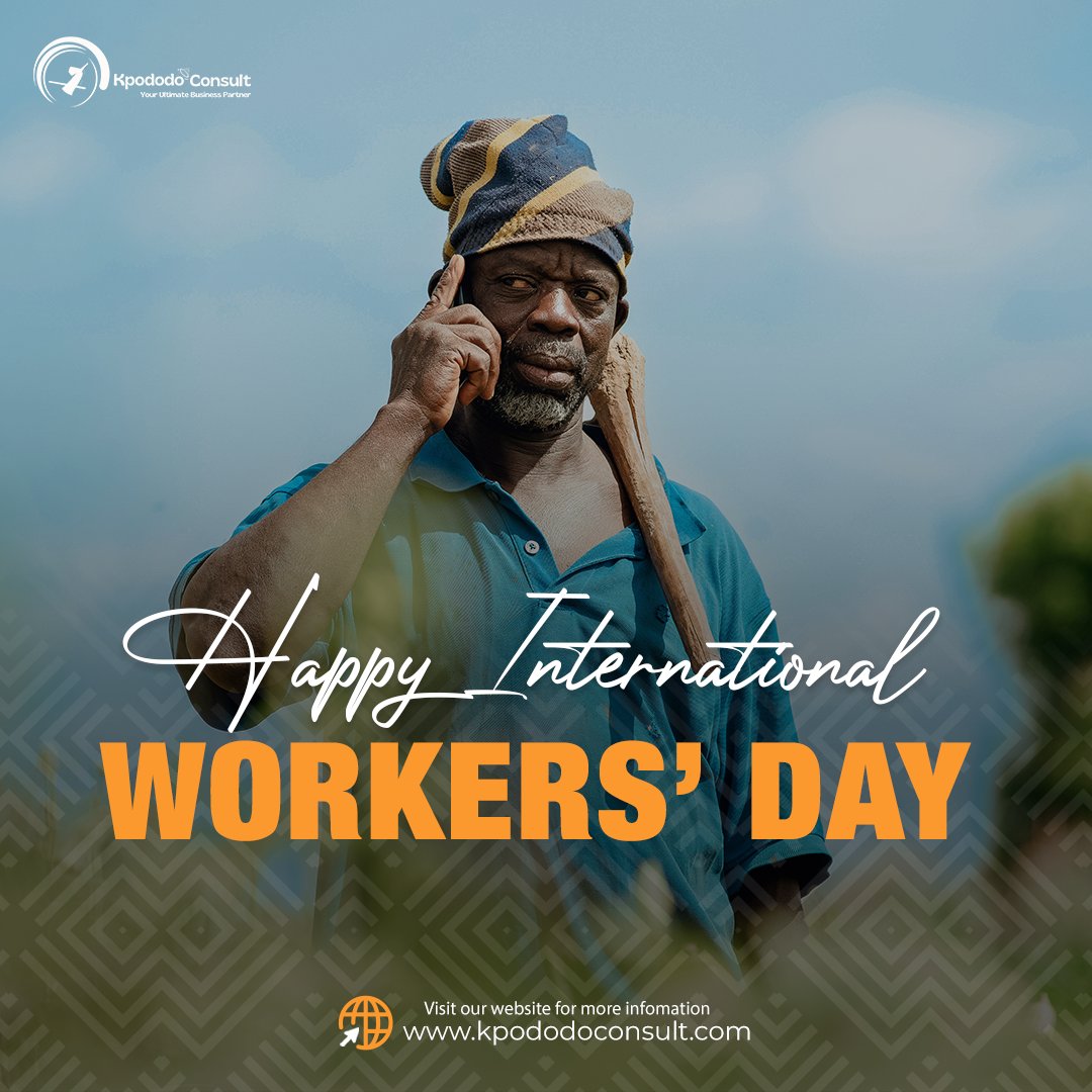 𝗛𝗮𝗽𝗽𝘆 𝗜𝗻𝘁𝗲𝗿𝗻𝗮𝘁𝗶𝗼𝗻𝗮𝗹 𝗪𝗼𝗿𝗸𝗲𝗿𝘀' 𝗗𝗮𝘆!
Today, we celebrate the dedication and hard work of our staff and all workers in Ghana and around the world.

Thank you for all you do!

#mayday #InternationalWorkersDay #socialchange #SBCC #labourday