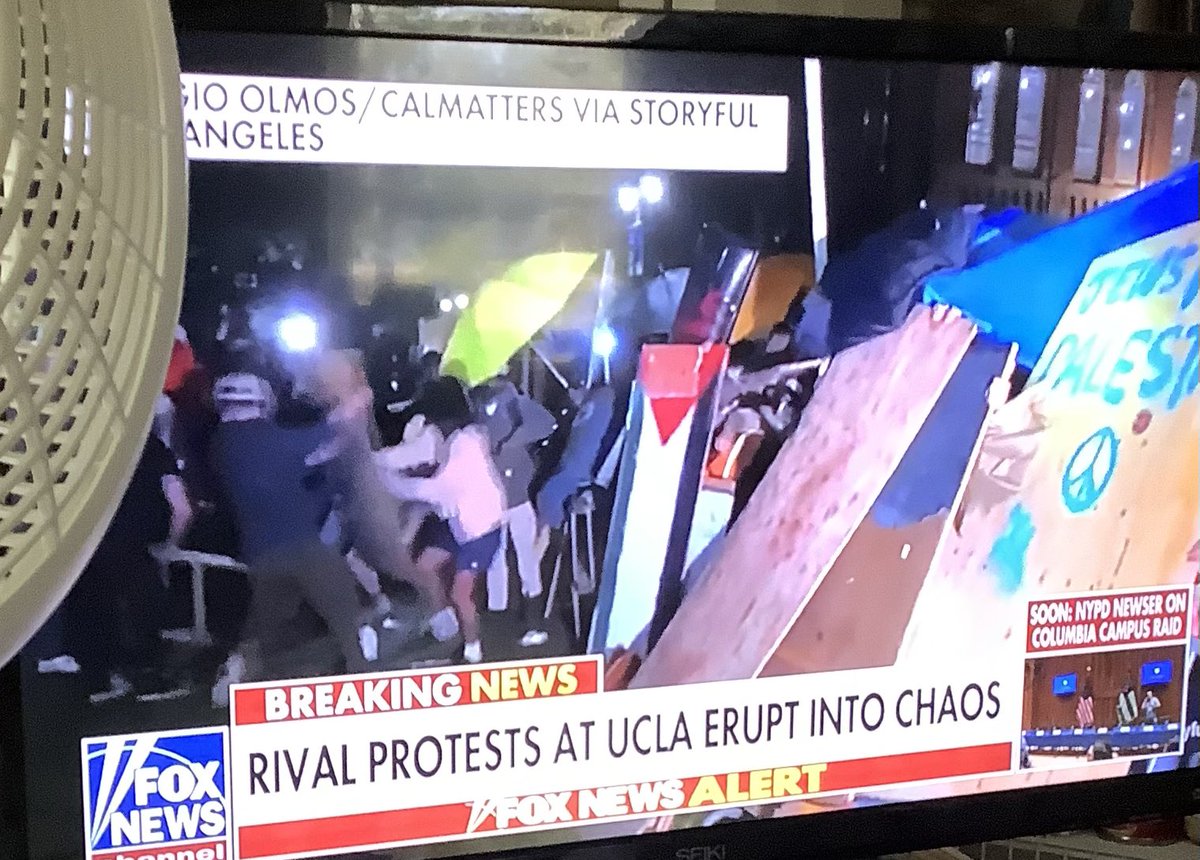 UCLA BLOWS UP AND COPS NOWHERE TO BE FOUND FOR OVER 3 HOURS AND WHERE IS THE GOVERNOR? THE DEMOCRAT PARTY HAS TOTALLY THROWN IN WITH THESE RADICALS! MAY 1 IS AN IMPORTANT DAY FOR COMMUNISTS. STUDY HISTORY IT WON’T KILL YOU TO KNOW THE TRUTH!
