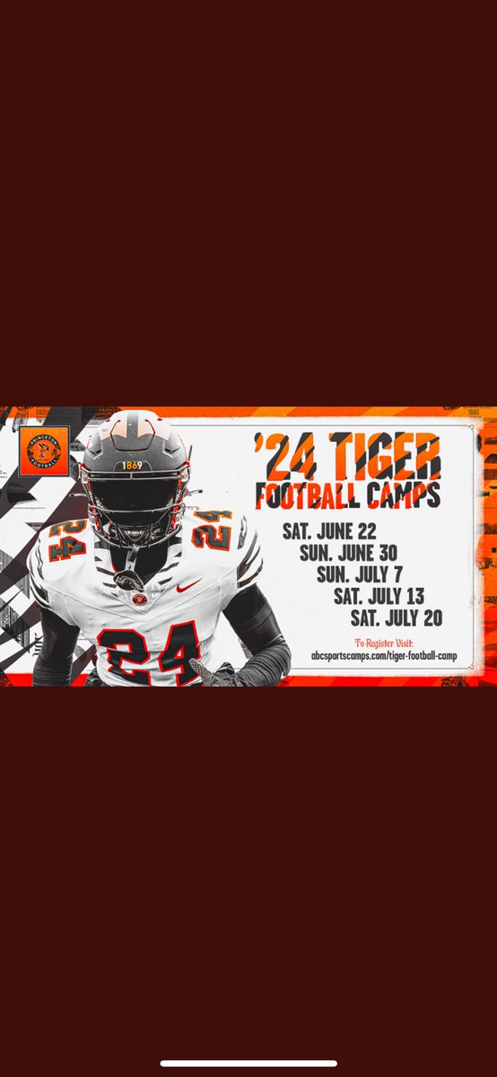 Thank you @CoachRosenbaum for the camp invite! @PrincetonFTBL @CoachJMNichols @CoachT_59 @DaveNitta @A1__Performance @CoachWakefield @CoachTaeVA @SpeedhouseV @TuscaroraFB