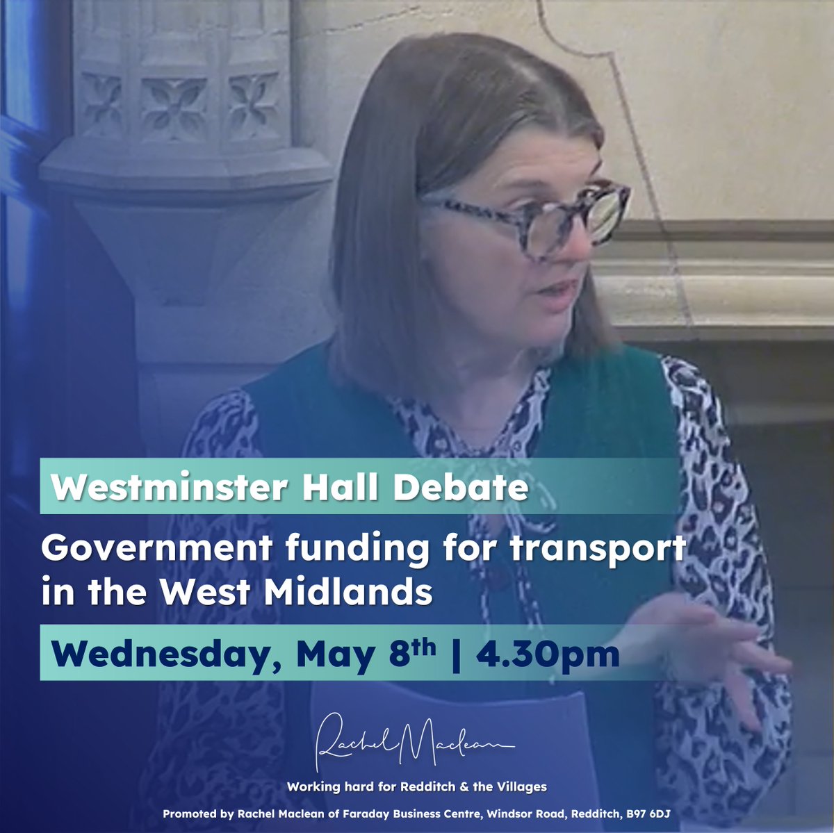 I know how important all aspects of the transport network are, which is why I've secured a debate on Government funding for transport in the West Midlands. Ahead of the debate, I want to hear about your priorities for transport. 💬 Have your say here: bit.ly/3y7VKYS