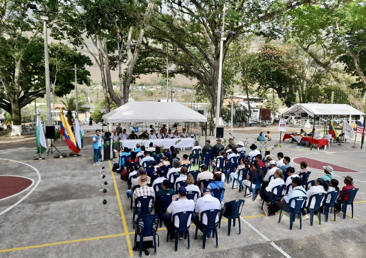 #Antioquia. Con @JEP_Colombia acompañamos recientemente, en Dabeiba, la instalación de la Mesa de Impulso y Articulación de Trabajos, Obras y Actividades con contenido Reparador-Restaurativo, segunda instancia de este tipo creada a nivel nacional y primera a nivel departamental.