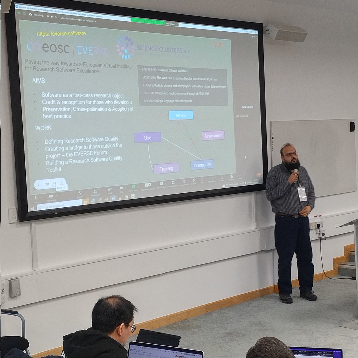 Stay tunned for more news from #EOSC #EVERSE team. #CollabW24