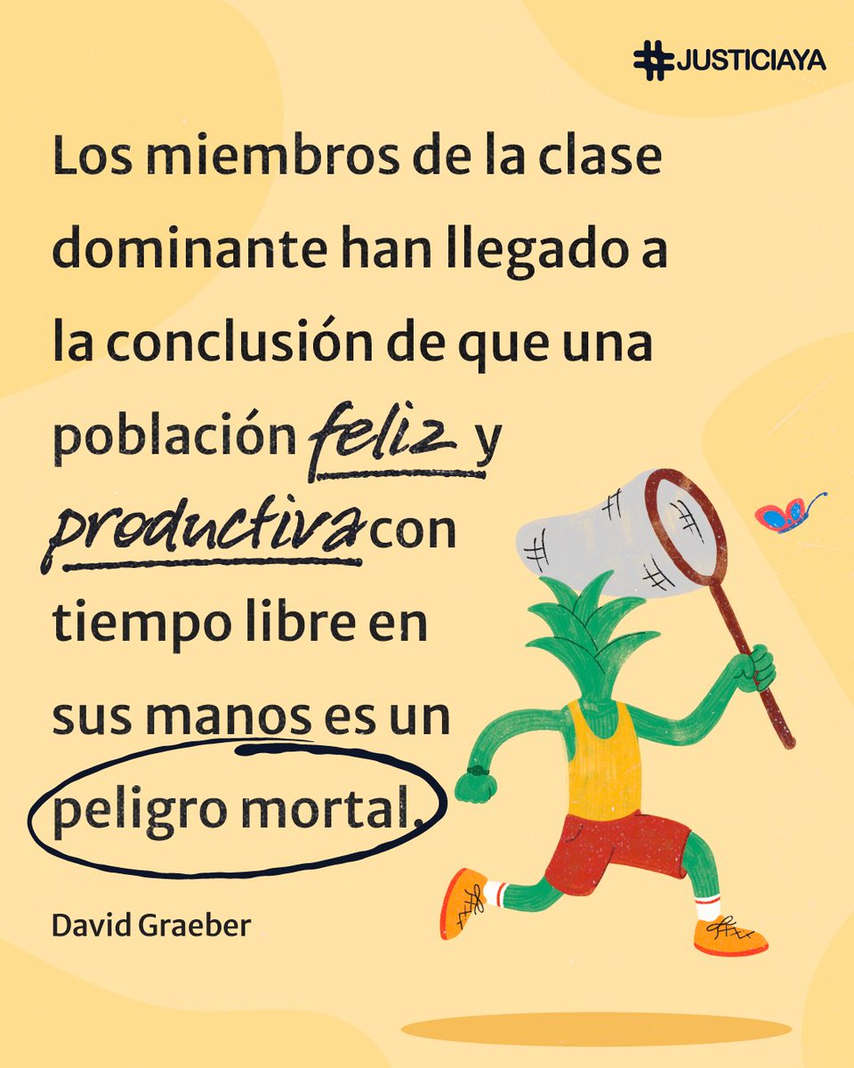 No es coincidencia que no tengamos más tiempo libre para conocernos y formarnos políticamente, porque las y los trabajadores somos más. #DiaDelTrabajo