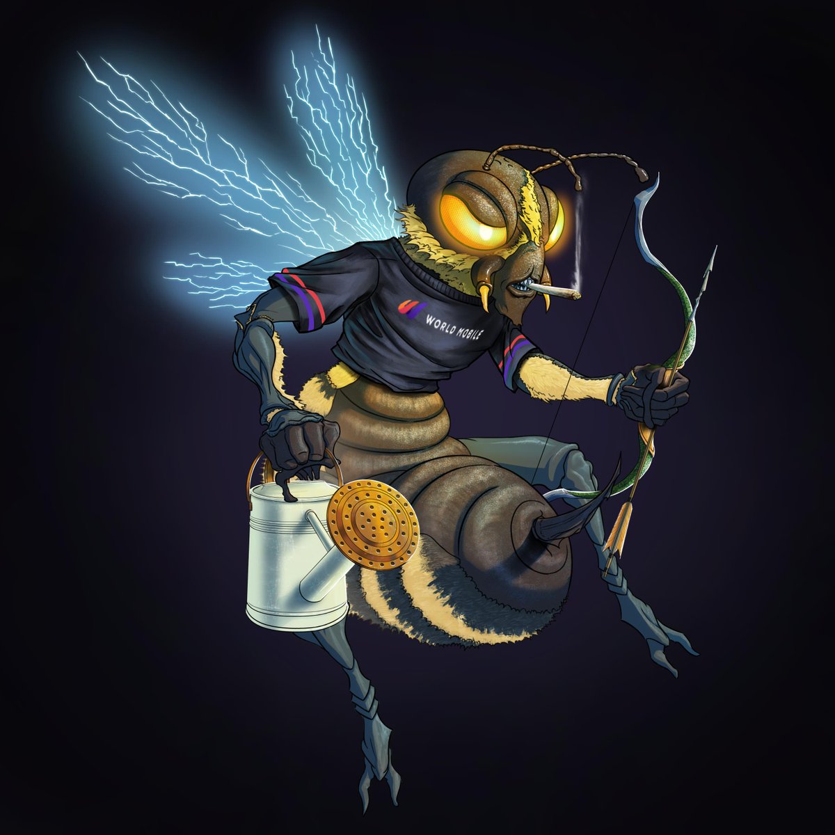 Check the fire art @BeezHiveNFT 2.0 #BuzzBuzz
Bonus @wmtoken bounty trait too! Happy Daze!
These wont be leaving my wallet. Soon I will be staking for my share of the $NECTAR 🍯#SaveTheBees
@InmatesOTWT  @Thelibrary888 @riskgamingco @BankercoinAda @HopsOnCardano @DiamondHoovesio