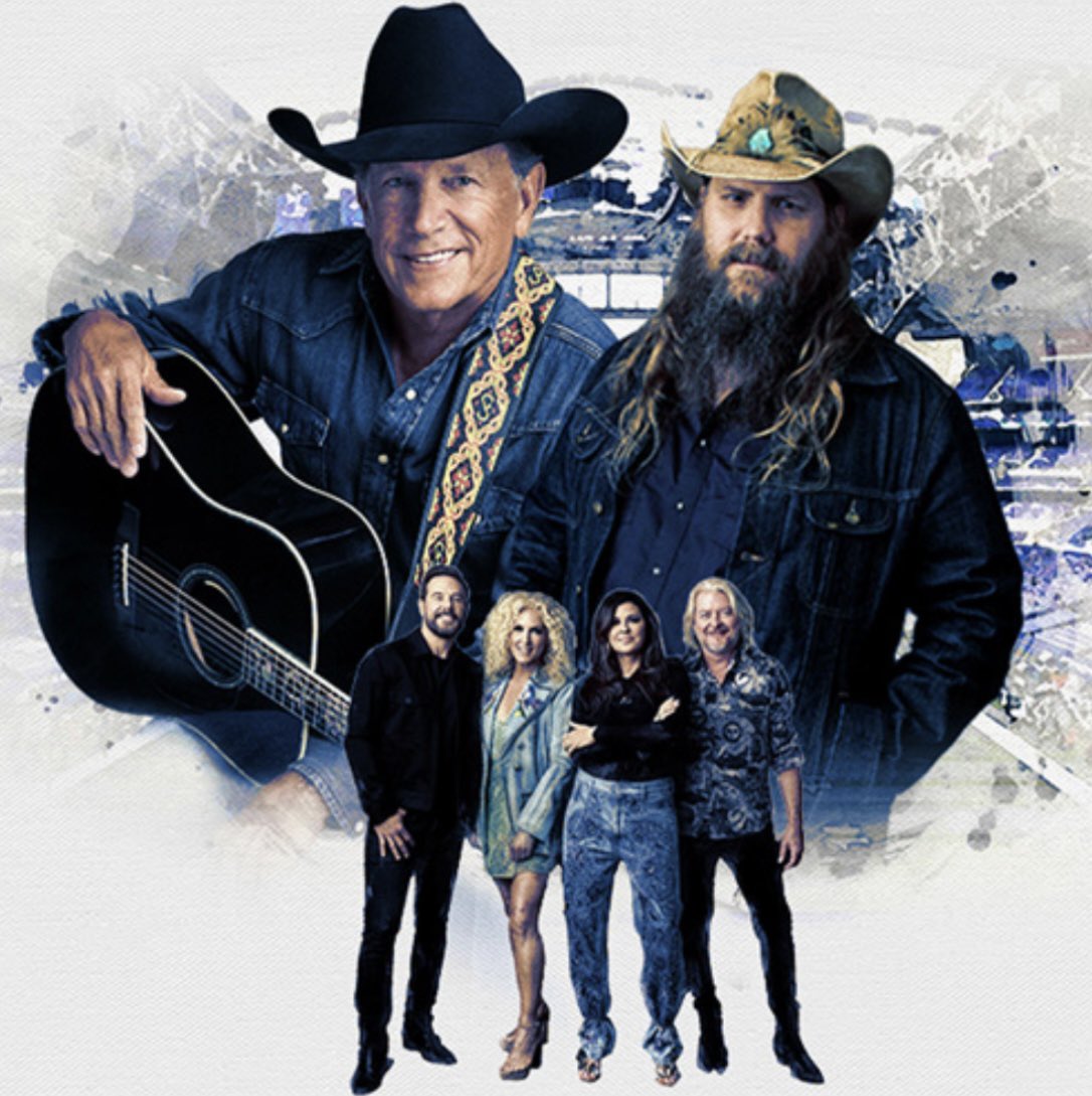 I’m excited to see George Strait, Chris Stapleton & Little Big Town @LucasOilStadium in Indianapolis this coming Saturday. 

Who else likes their music? “Check Yes or No”. 🤠

#GeorgeStrait #ChrisStapleton #littlebigtown #countrymusic