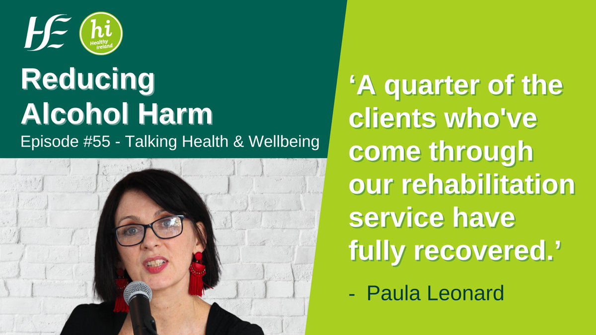 This week on #TalkingHealthandWellbeing #podcast, CEO of Alcohol Forum Ireland joins us to discuss the wide range of services and supports Alcohol Forum Ireland are providing, from community action on alcohol to family support and rehabilitation services: bit.ly/3Uk7uiB