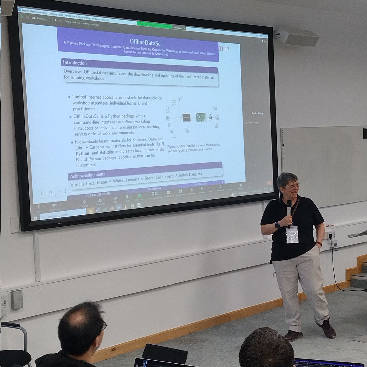 Shouting out to OfflineDataSci. A way to run <a href="/thecarpentries/">The Carpentries (at @thecarpentries@hachyderm.io)</a> workshop when internet connection is limited.