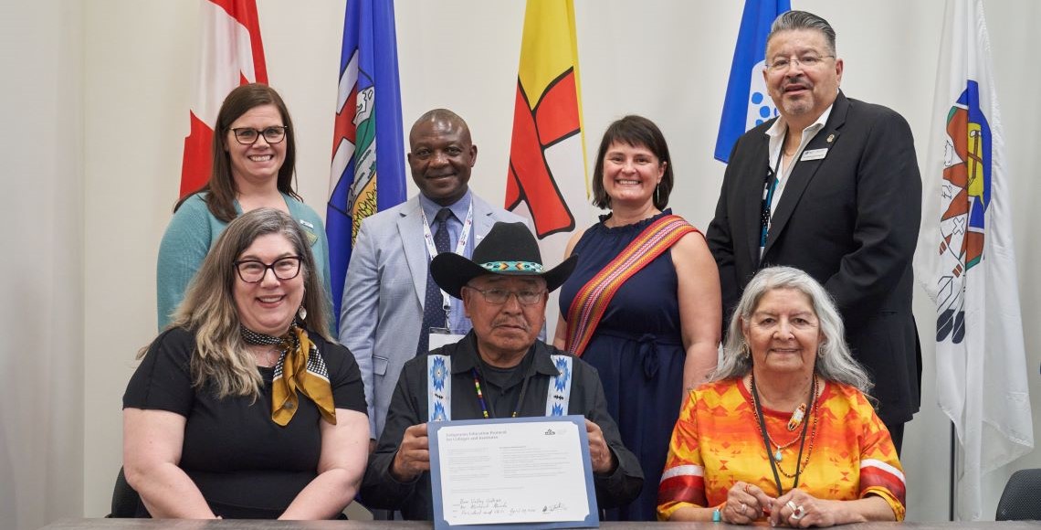 @BowValley College leverages #CICan24 to become the 72nd signatory of the Indigenous Education Protocol, a demonstration of the college’s commitment to reconcili-action.

Read full statement: bowvalleycollege.ca/about/media-re…