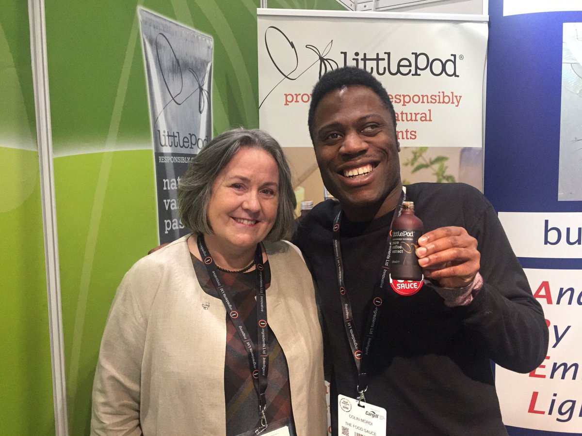 It was good to catch up with Colin from @TheFoodSauceUK this week. Pictured here with Janet at @FoodMattersLive in 2018, Colin is doing great work helping BAME food founders connect with retailers, buyers and industry insiders through his popular networking events in London...