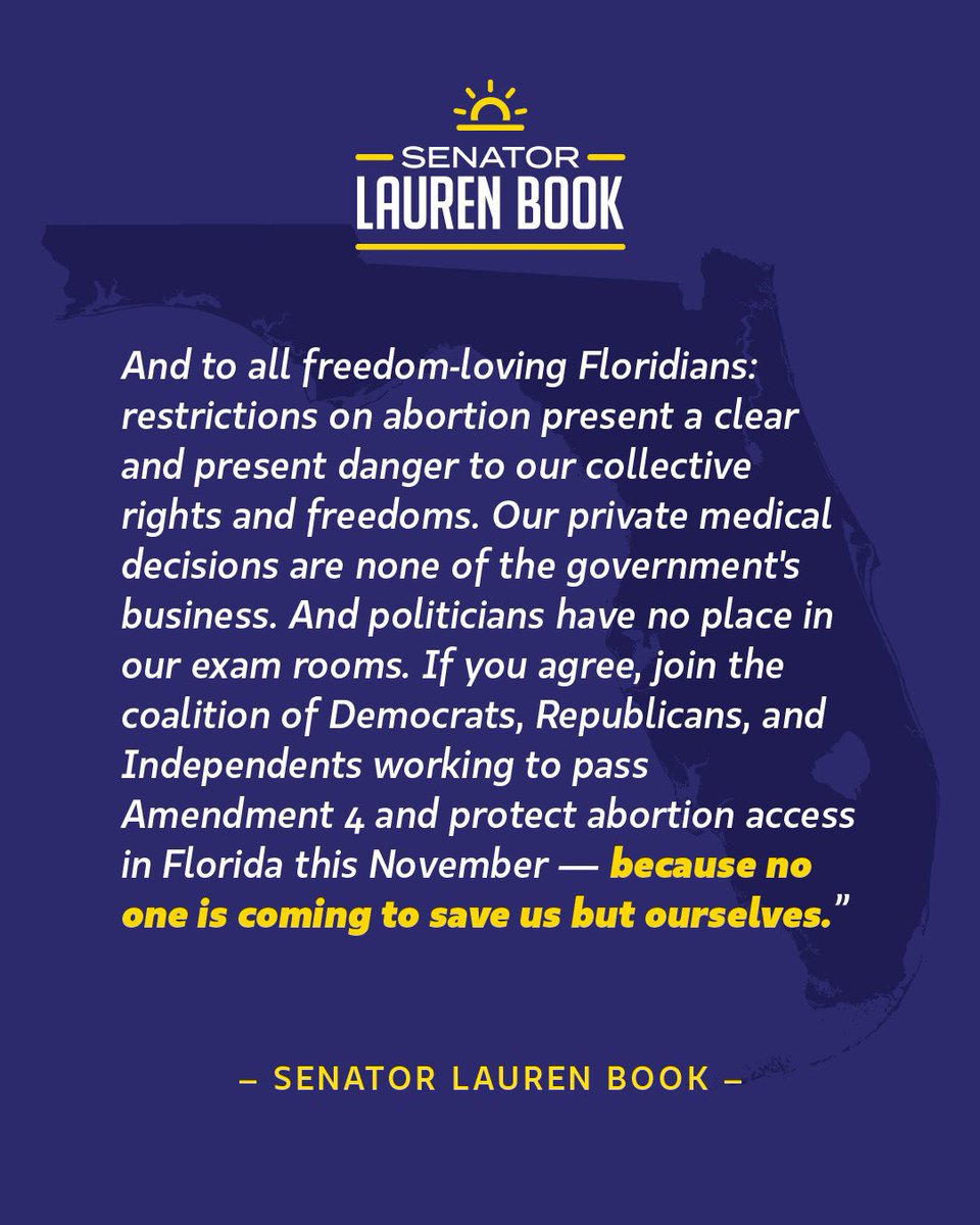 Lauren Book tweet media