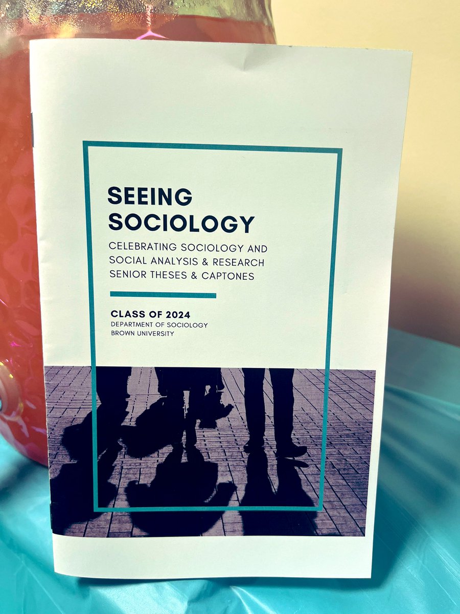 Join us today as our @BrownSociology undergrads take centerstage as we celebrate honor thesis and capstone projects from our senior scholars.  Stay tuned! 👀