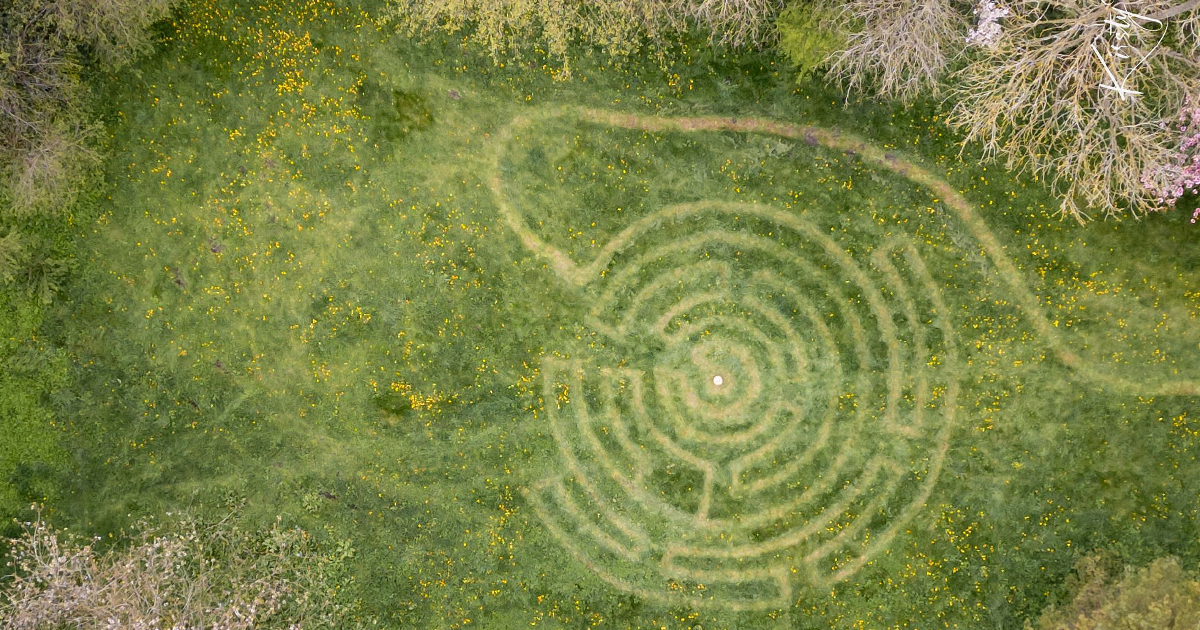 A Turf Labyrinth will be opened in the Peak District village of Youlgrave this weekend as the home version of the Pommie Pilgrims’ walk to 42 Anglican Cathedrals, a campaign to raise money to update the 12th century church with suitable facilities! ℹ️ artsderbyshire.org.uk/news/whats-on-…