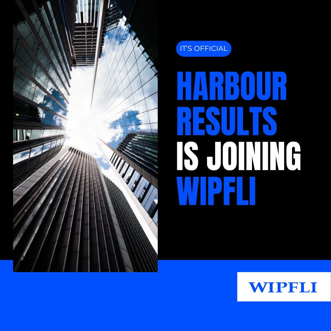 Wipfli welcomes the associates of Harbour Results to our firm, which expands our manufacturing practice and our footprint in Michigan. The firms announced the deal closed on May 1. wipfli.com/news/2024/go-w…