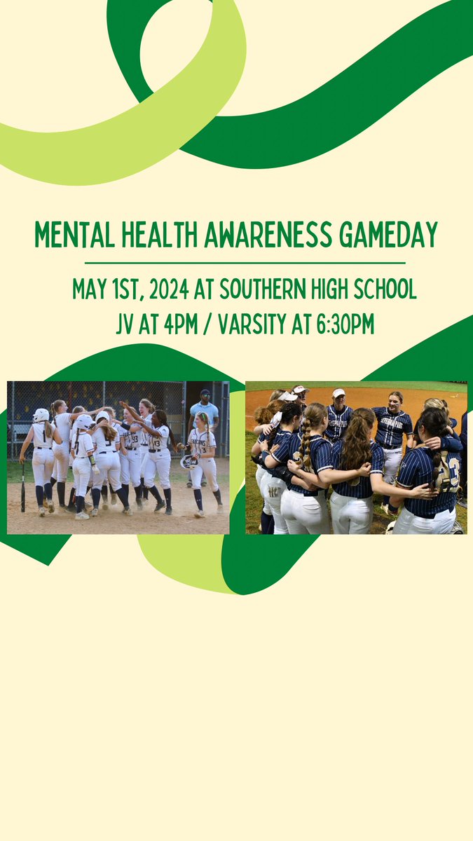 Today is our 2nd annual mental health awareness game with Southern High School!