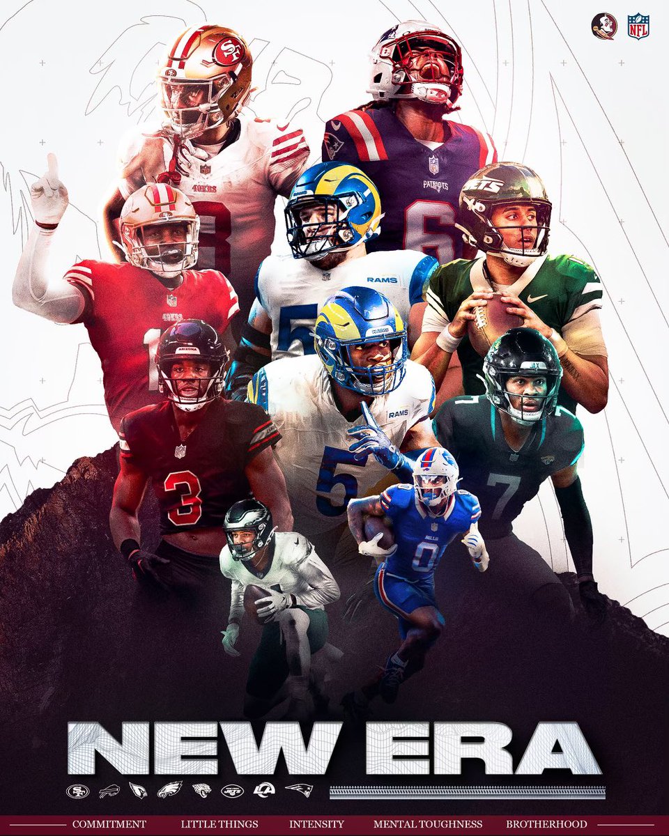 New looks for all 10 of our 2024 #NFLDraft picks #NoleFamily | #NFLNoles