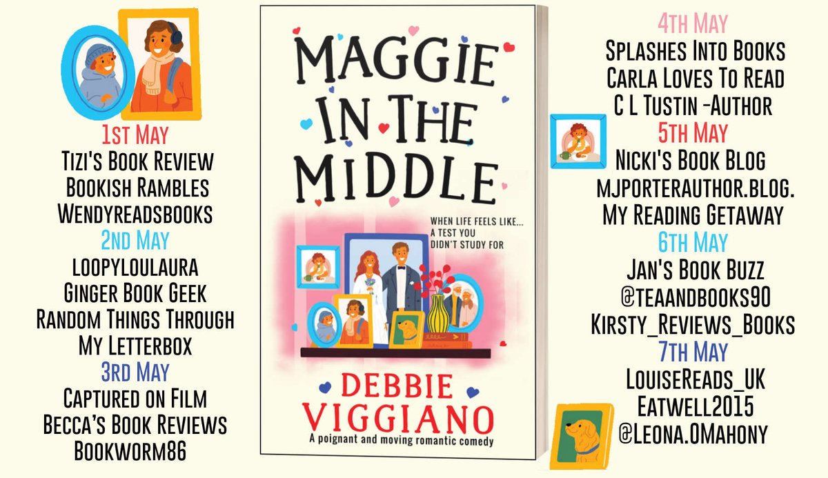 #bookpromo Maggie in the Middle by @DebbieViggiano with Bookish Rambles free-4821719.webadorsite.com/1794897_spotli…