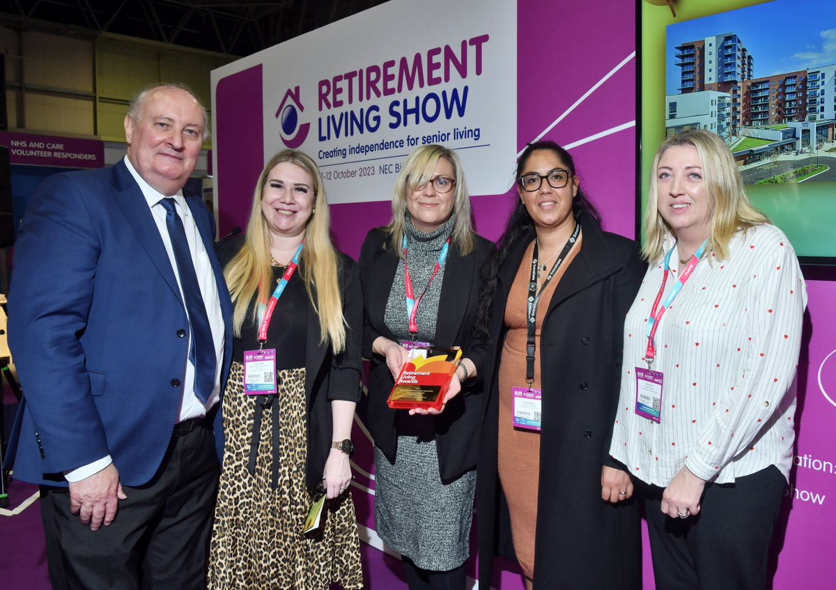 Celebrating our 2023 winners… The winner of the Outstanding Integrated Retirement Community - with care assistance was The ExtraCare Charitable Trust. Share your story and be part of the 2024 awards bit.ly/3RyI0MS or email sarah@spl.events for details. @ExtraCareOrgUk