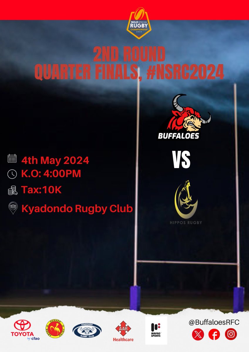 We go again this weekend @BuffaloesRFC let's do it.