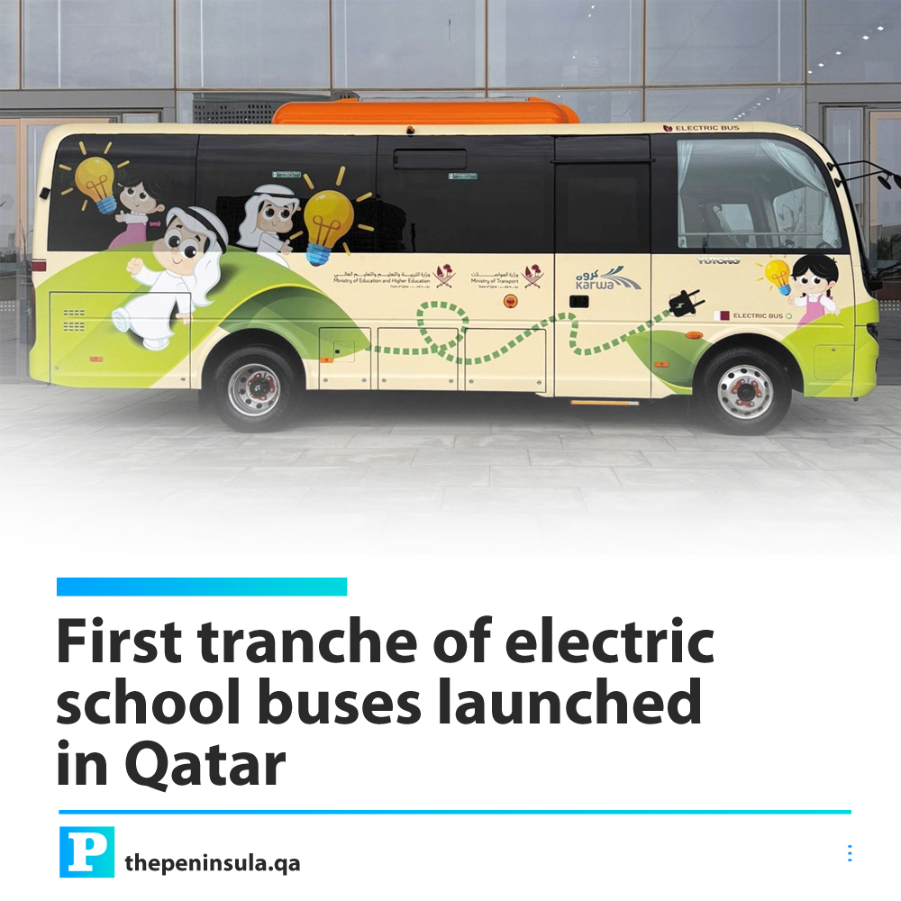This comes in the context of executing the strategy developed by the Ministry of Transport for the gradual and comprehensive electrification of the public bus system to reach 100% by 2030... Read here: s.thepeninsula.qa/nbjpxl