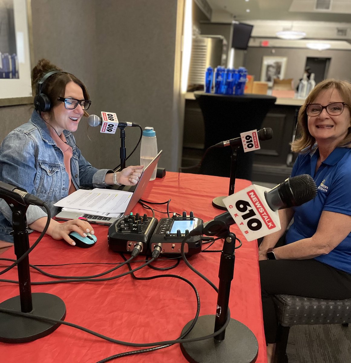 LIVE NOW | Steph Vivier speaks with Oksana Fisher about the history of @niagarachildctr and her experience working for the centre. #HelpKidsShine