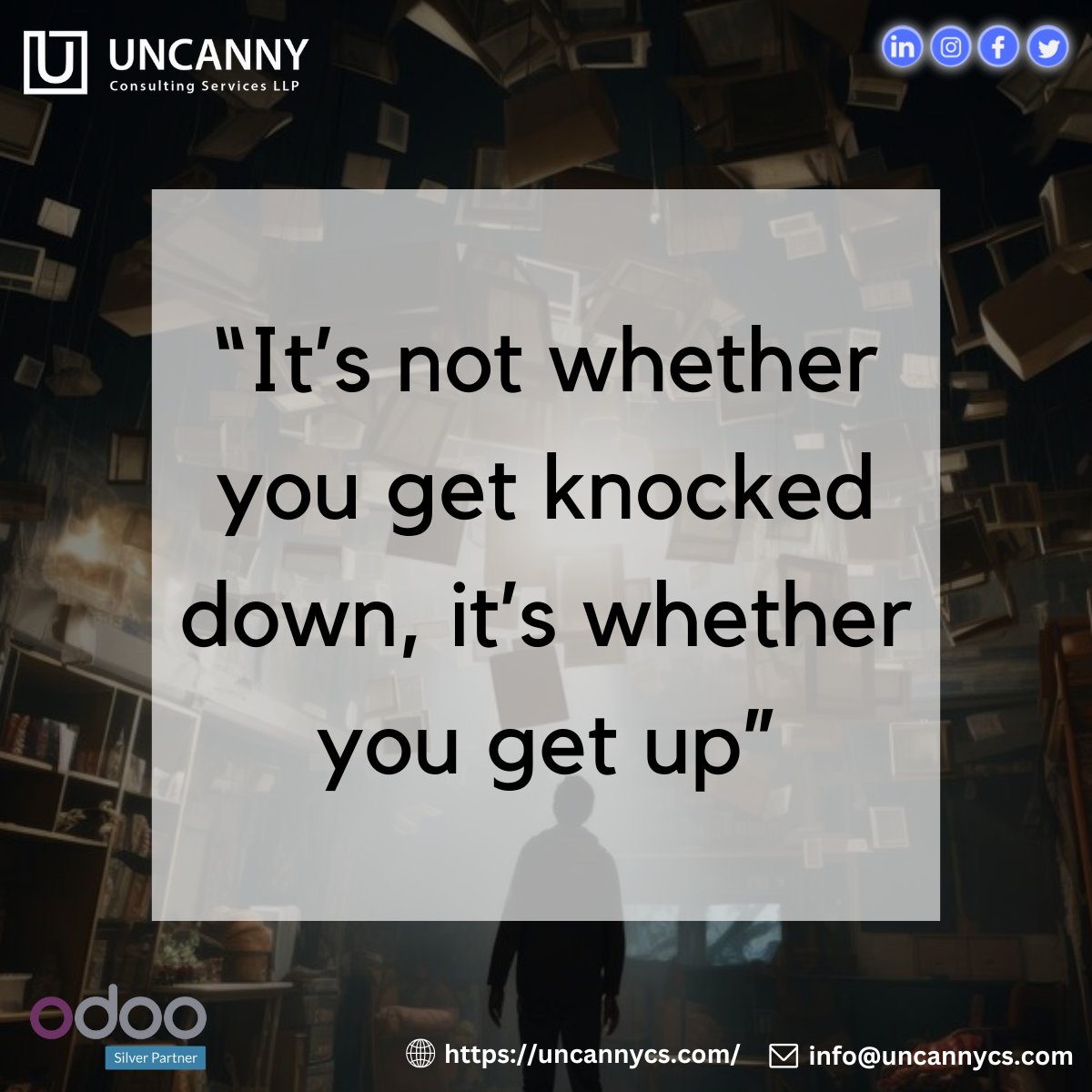 🌟“It’s not whether you get knocked down, it’s whether you get up'🌈
.
.
.
.
.
#Uncannycs #motivationthursday #motivationquotes #inspirationdaily #positivevibesonly✨ #SuccessMindset2024 #staymotivated💪 #beyourbes #keepgoingstrong #motivatedmindset💯 #positivethinkingquotes