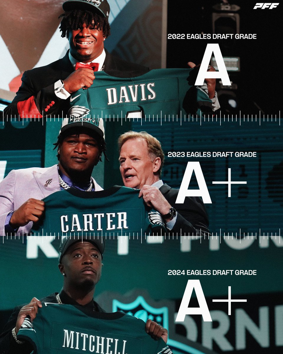 Howie Roseman has been on an absolute tear in the draft. #FlyEaglesFly #Eagles