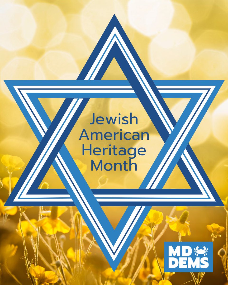 ✡️ Happy Jewish American Heritage Month from Team MDP.