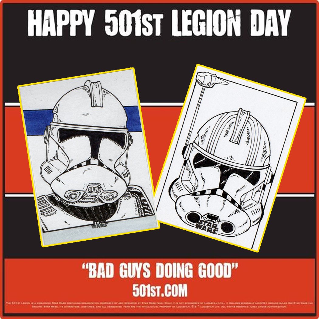 Happy 501st Day ! 

#501st #501stday #StarWars #501stlegion #sketchcard
