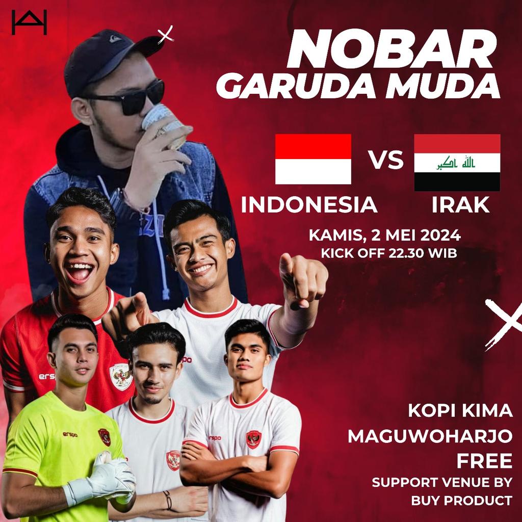 Beberapa info Nobar Timnas Indonesia vs Irak