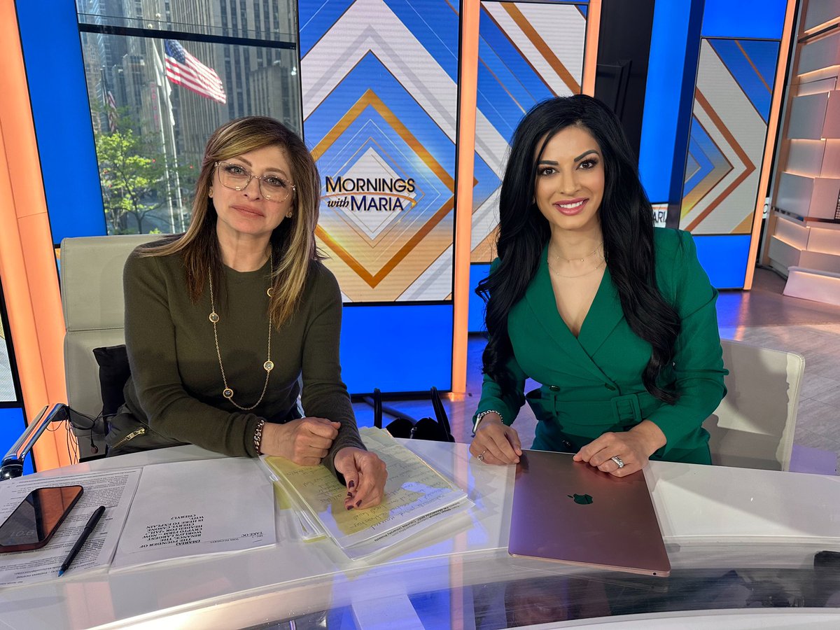 The BEST mornings are Mornings with @mariabartiromo on @FoxBusiness!Important discussion about the domestic terrorism on college campuses as Joe Biden remains silent on the ant-semitism, racism and hate. #politics