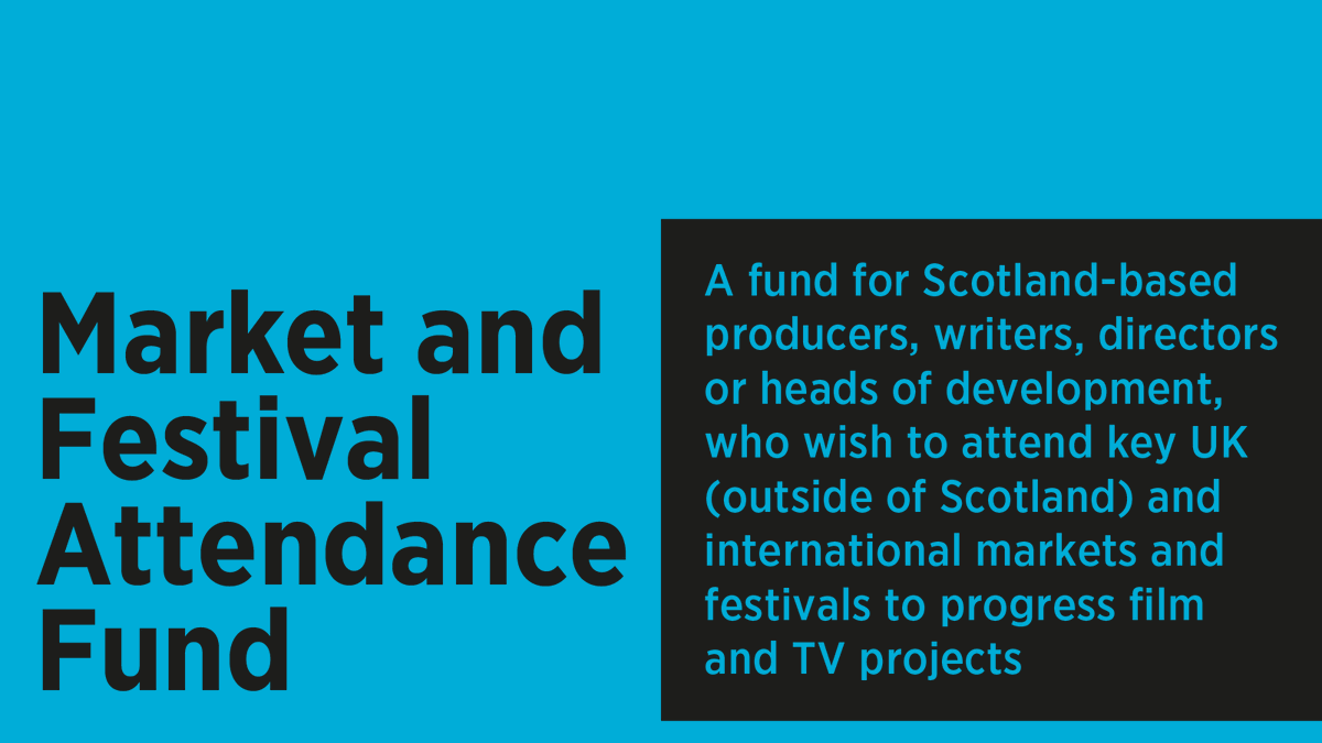 ✨ Now open for applications - the Market and Festival Attendance Fund! 🎥 This fund is for Scotland-based producers, writers, directors or heads of development, who wish to attend key markets and festivals to progress film and TV projects. 🔗 pulse.ly/auaoin3tmd