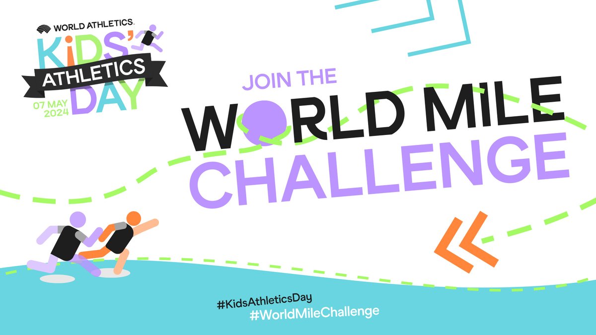 Join us @KNGSlife in the #WorldMileChallenge between the 1st-19th May. Run, jog or walk a mile to celebrate #KidsAthleticsDay – a global day to celebrate children and young people moving and being active. How many miles can we run collectively? @WorldAthletics #opportunities