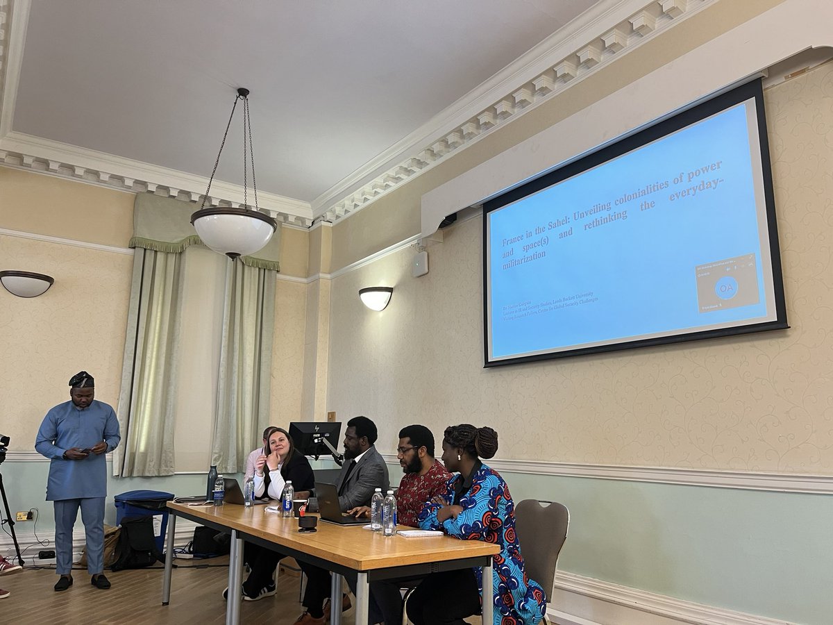 Silke Machold (@macholdsilke) on Twitter photo Very privileged to be invited to the workshop on political economy in the Sahel organised by the brilliant Dr Ajala <a href="/CeasrLBU/">@Ceasrleeds</a> . Now hearing from a panel of ECRs Very privileged to be invited to the workshop on political economy in the Sahel organised by the brilliant Dr Ajala <a href="/CeasrLBU/">@Ceasrleeds</a> . Now hearing from a panel of ECRs