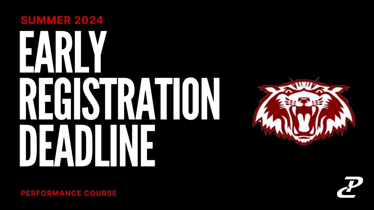 The Early Registration Deadline for @PSHSWildcats is TODAY! This summer #EverythingMatters ‼️ Don't miss out on the opportunity to save some money by securing your spot before the end of the day ! Take advantage by getting signed up NOW!👇 performancecourse.com/school-distric…