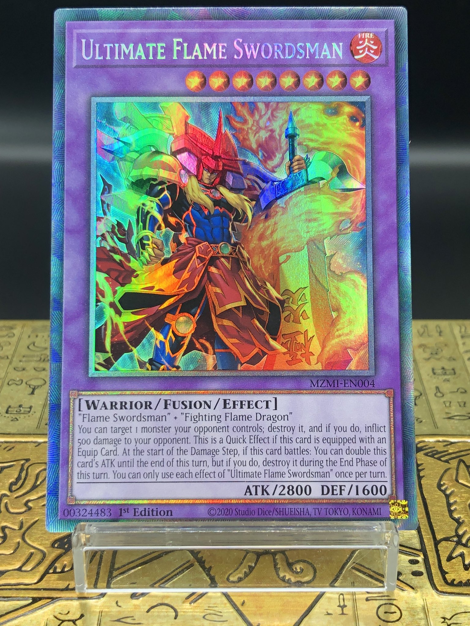 EU版 Ultimate Flame Swordsman コレクターズ 遊戯王 EU版 Ultimate Flame Swordsman コレクターズ 遊戯王