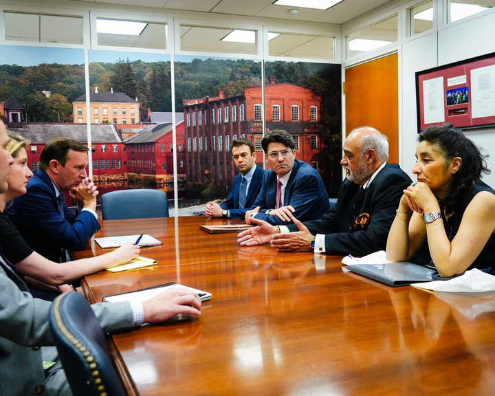 I visited Morad Tahbaz in Connecticut last month, but it was awesome to welcome him to my office in Washington this week. I worked for the last six years to free him from 6 years of captivity in Iran. I'm so glad he's home.