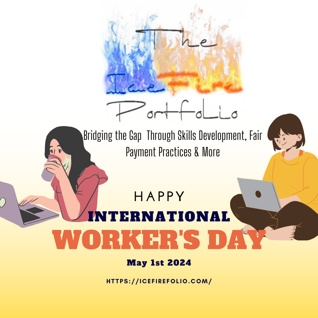 Happy Workers Day 😀
 Icefire Portfolio Initiative
icefirefolio.com....
Transforming ideas into new businesses that excite / Exceptional People Who Excel at Giving Back
@RichardFreer 
 #IceFireInitiative #FairPayment #SkillDevelopment #FosteringTalent #InclusiveBusiness