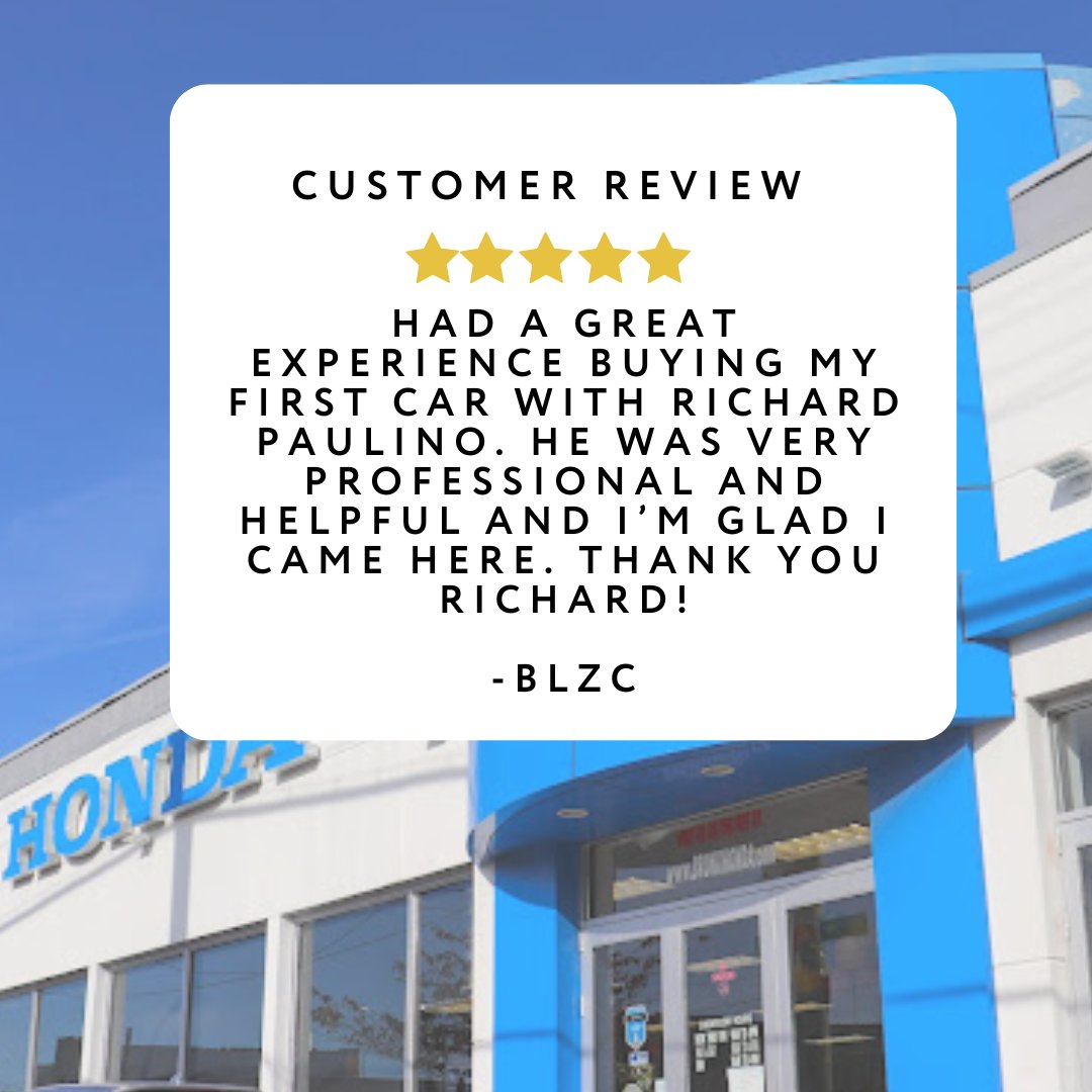 Feeling all the love from our fantastic Bronx Honda family! Your amazing reviews keep our engines revving. 🚘💙
.
.
.
#bronxhonda #bronxny #honda #vehicle #customerreview #fivestarreview #customerfeedback #customerservice #positivefeedback