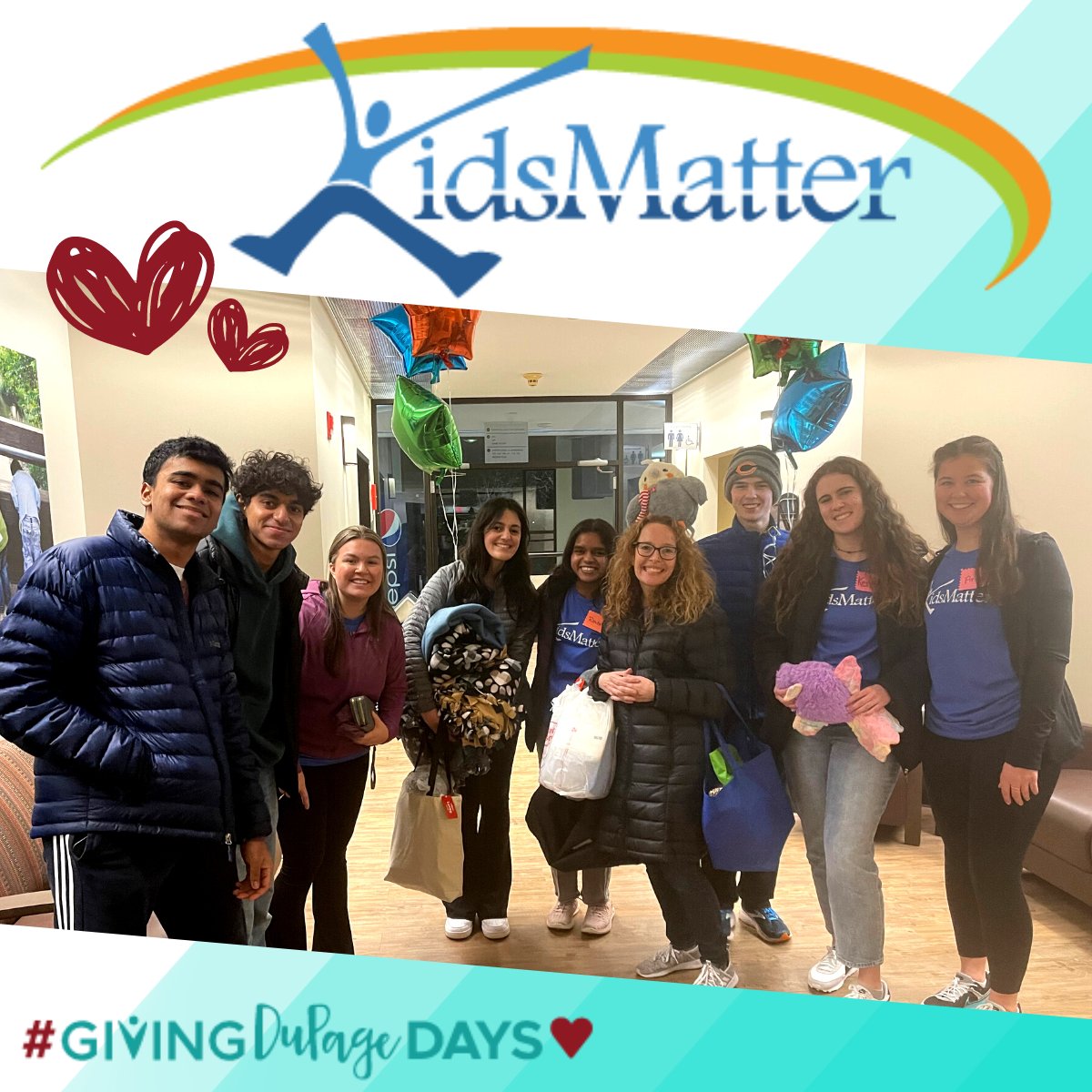 Donations have opened at Giving DuPage Days! You can even start your own fundraiser to benefit our mission. 

Learn More and Donate: givingdupageday.org/organizations/…

#GivingDuPageDays #KidsMatter #YouthMentalHealth #Education #EmpoweringYouth @GivingDuPage