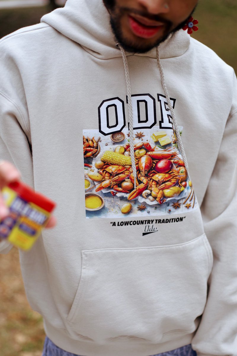 “Ode Lowcountry Boil” 
Now available online @ 
Odeclothing.com