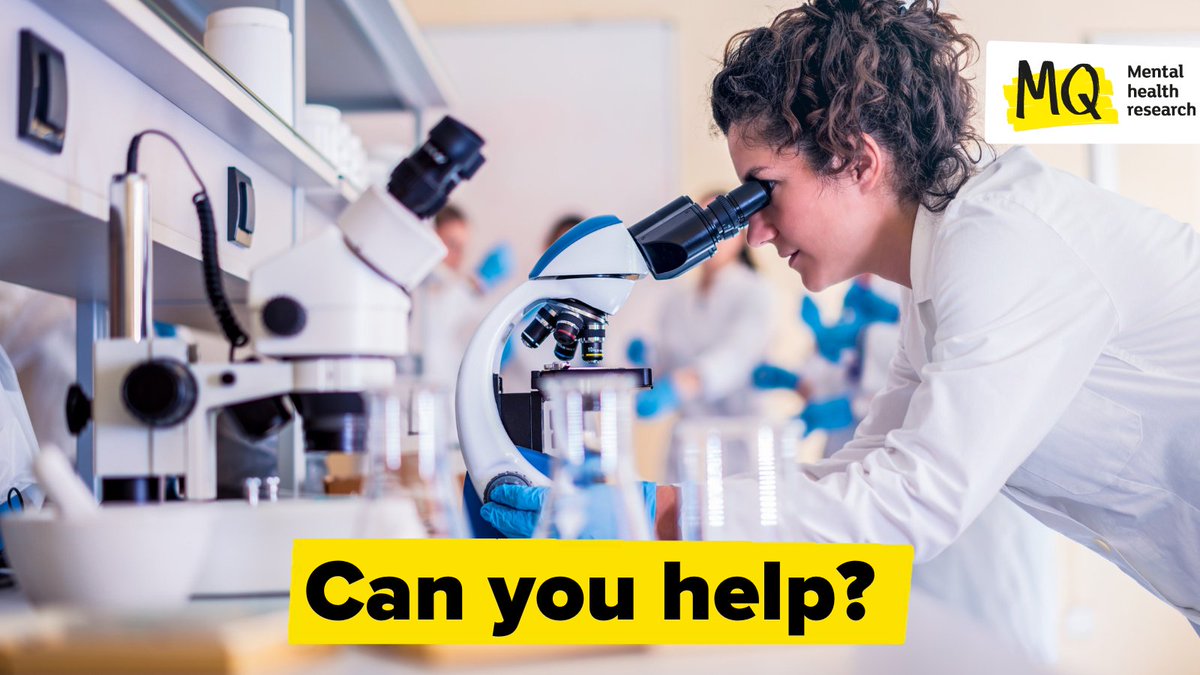 Are you a #MentalHealth scientist working in the pharmaceutical industry or biotech? We would love to hear from you on improving collaboration in mental health science. Participate in a 2-hour focus group, reimbursed for time. Please email Researchvolunteer@mqmentalhealth.org