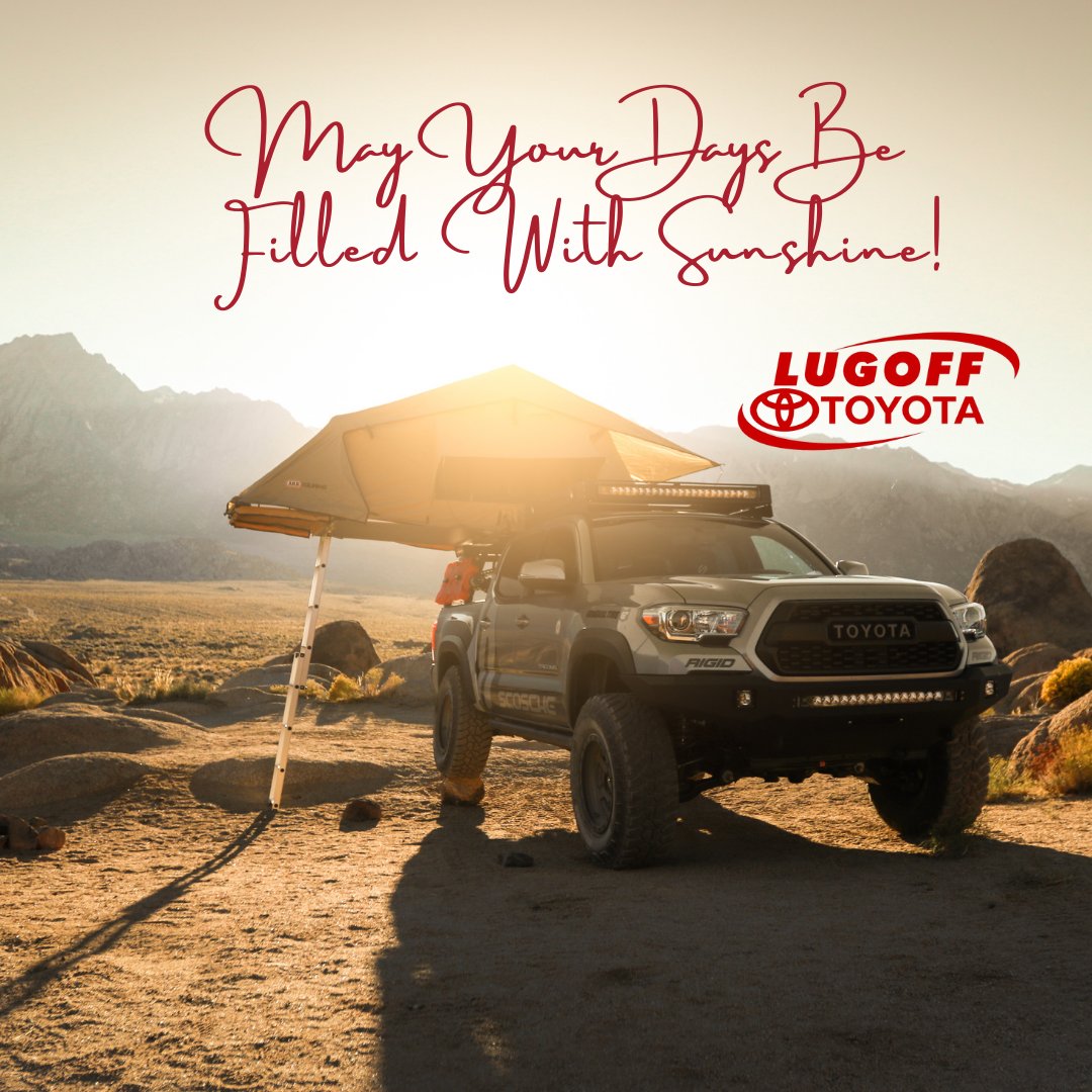 Find the New Toyota Vehicle Ideal For Your Life Needs At Lugoff Toyota. #LetsGoPlaces 

We Offer Superior Sales and Service For Our Valued Customers at Great Low Prices. 
lugofftoyota.com

#fastfairfriendly #lugofftoyota #servicematters #toyotanation