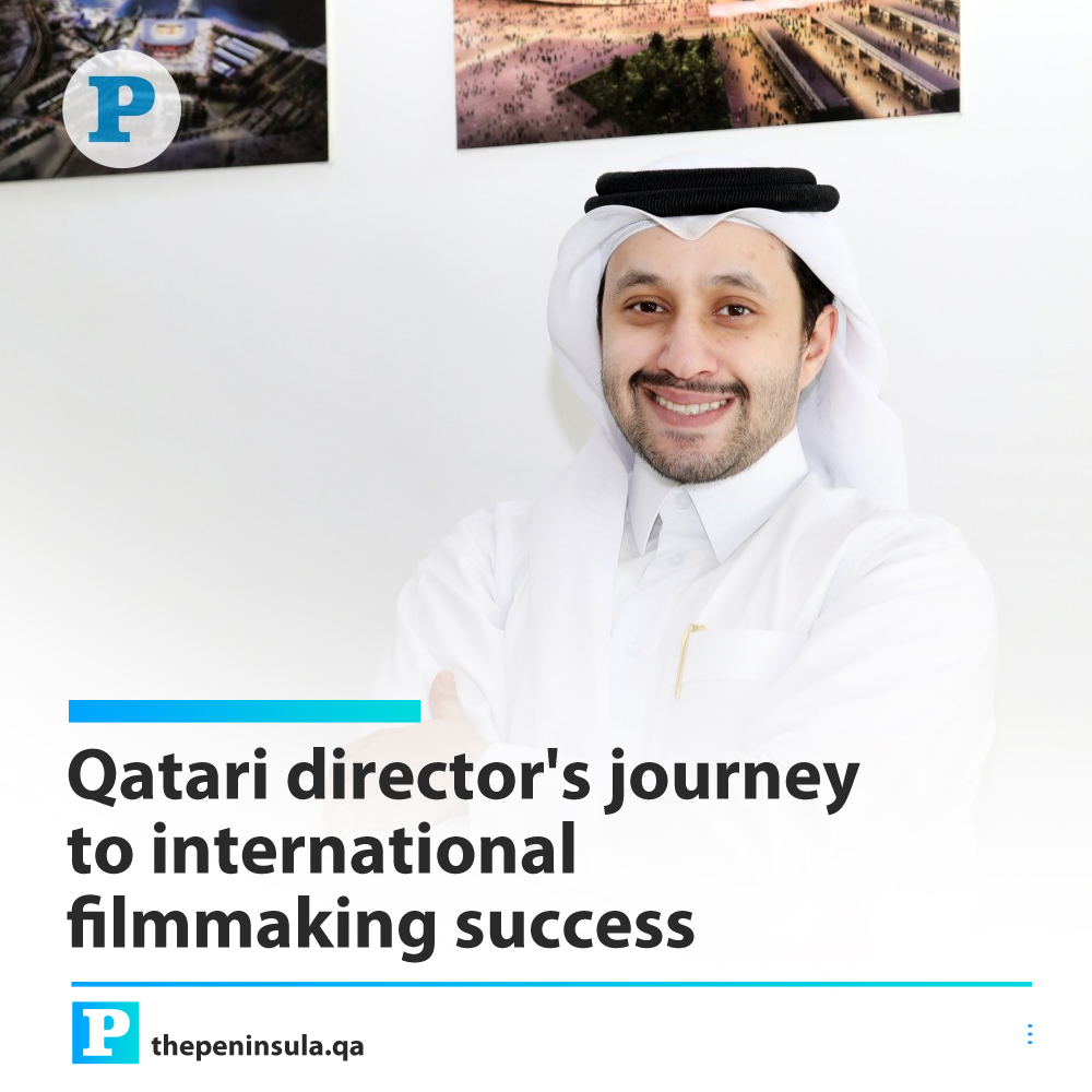 This accolade not only signifies a remarkable stride for al-Mana but also places him at the forefront of Qatar's film scene, boosting his reputation as one of the most innovative directors. Read here: s.thepeninsula.qa/nbjpzd #Qatar #Doha #Film