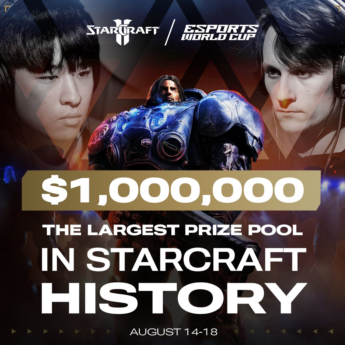 It's time to break the record!

The #ESLProTour Championship at #EsportsWorldCup 2024 will feature a whopping $1,000,000 prize pool!

🗓️ August 14-18