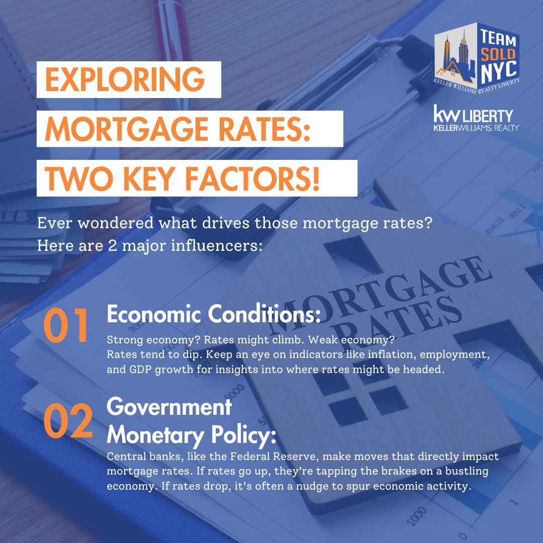 Unlocking the Secrets of Mortgage Rates: Economic vibes and Central Bank moves - the dynamic duo shaping your home financing journey!💸 

#buyingahome #preapproval #realestateprotips #housingmarket #househunting #houseshopping #housegoals #firsthome #realestate #newlisting #...