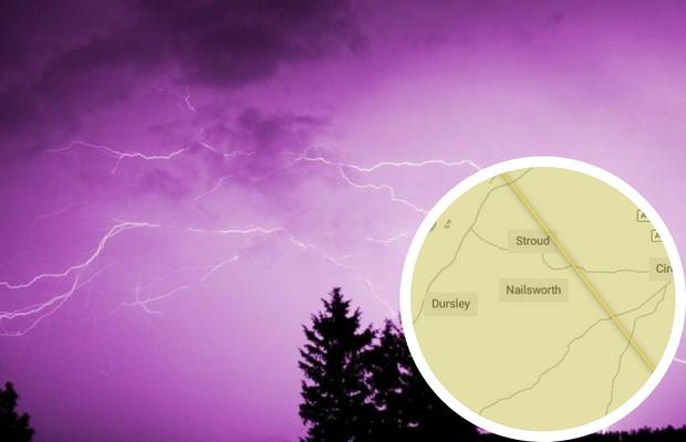 Yellow weather warning issued for Stroud tonight  dlvr.it/T6GbbH
