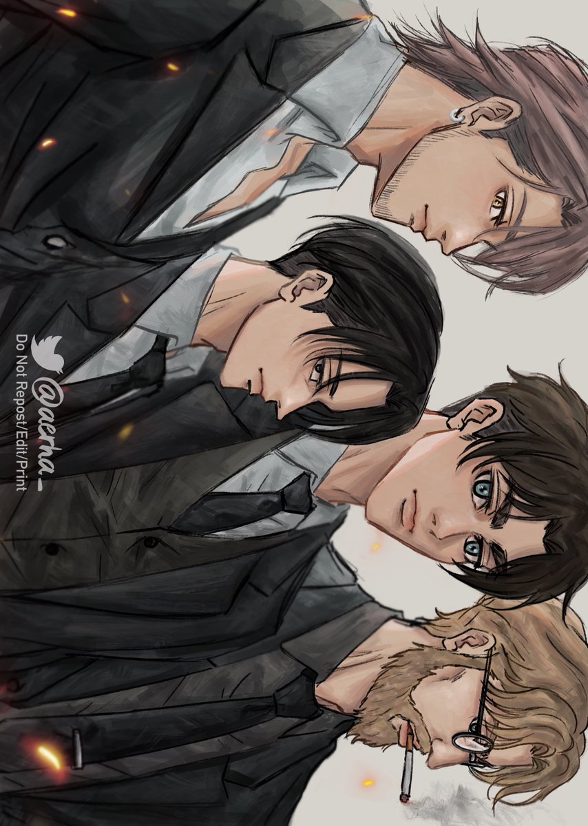 黒いスーツ 🖤

#進撃の巨人 #AttackOnTitan