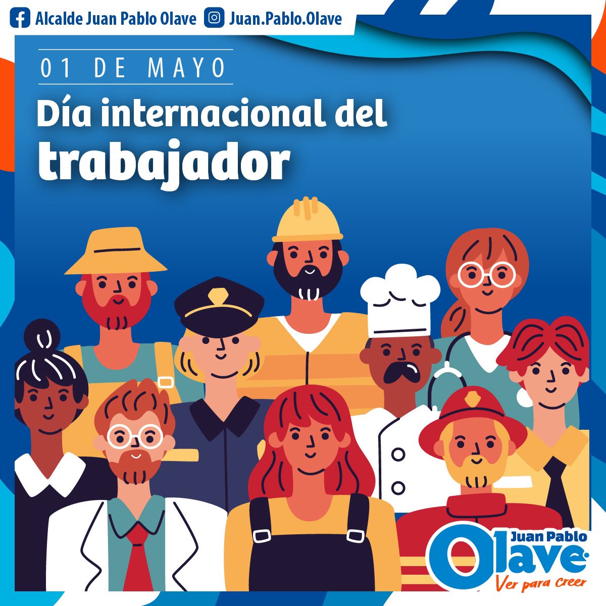 En este Día del Trabajador y Trabajadora es fundamental reconocer y celebrar el incansable espíritu y la inigualable contribución de cada uno de mis queridos vecinos/as. Q este día sea una oportunidad para celebrar los logros y disfrutar de un merecido descanso. #DiaDelTrabajador