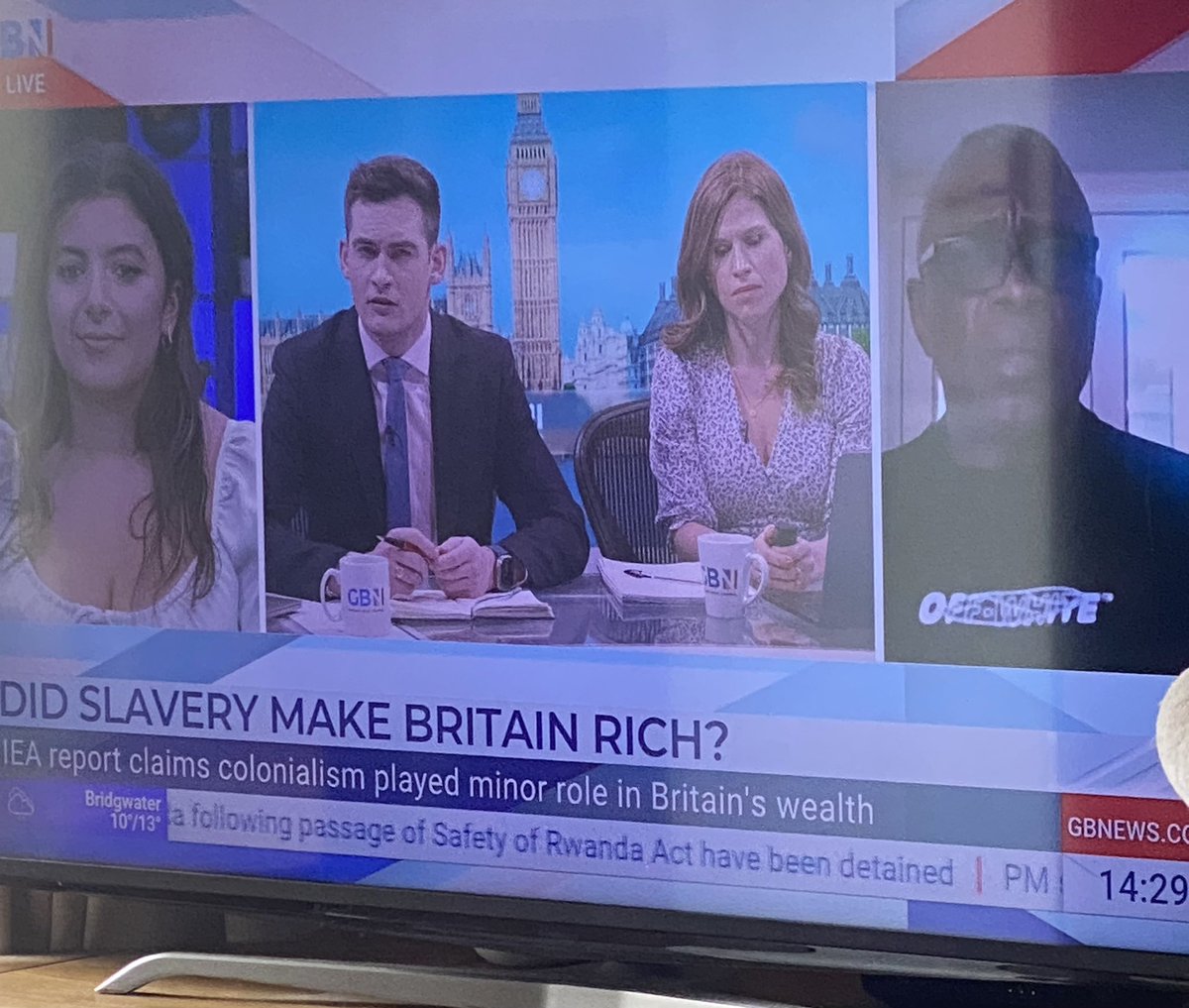 The black man just lied about 4 times! Africa do not send money to the U.K.! Africa are poor because they can’t do anything for themselves! Stop fucking lying and fuck off with your victim crap! @GBNEWS